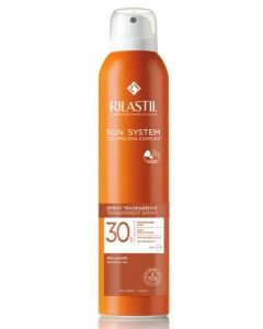 Rilastil Sun System Spray Trasparente Solare SPF 30 Corpo 200ml