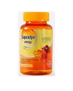 Supradyn Energy - Integratore di Vitamine A, B, C, D, E e Coenzima Q10 Contro la Stanchezza 70 Caramelle Gommose