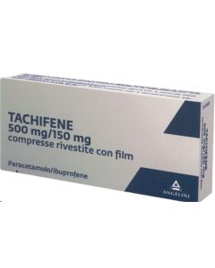 Tachifene 16 Compresse Rivestite – 500 mg Paracetamolo + 150 mg Ibuprofene