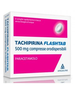 Tachipirina Flashtab 500 mg 16 compresse – Paracetamolo antifever-analgesico adulto