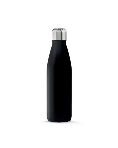 The Steel Bottle Borraccia Termica Caldo Freddo Nera 500 ml