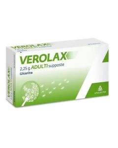 Verolax Adulti 2,25 g Glicerina Stitichezza 18 Supposte