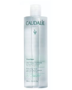 Caudalie Vinoclean Lozione Tonica Idratante 400 ml – Tonico Viso Naturale e Illuminante