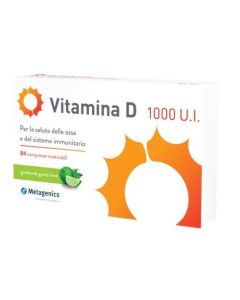 Vitamina D 1000 UI – Integratore per Ossa, Calcio e Difese Immunitarie