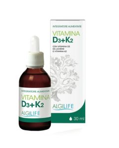 Vitamina D3+K2 gocce 30 ml – Supporto ossa, immunitario e circolatorio