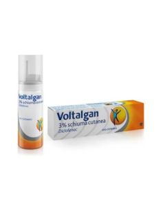 Voltalgan Antinfiammatorio - Schiuma Cutanea 3% Diclofenac Distorsioni Strappi Muscolari 50ml